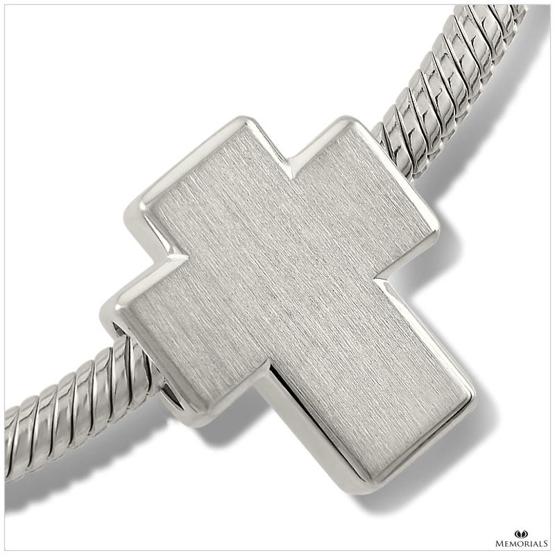 Cross Memorial Bead